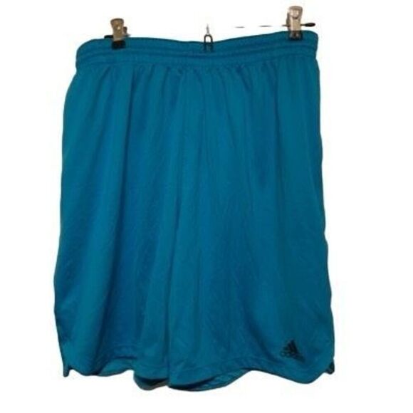 Adidas Size Large Blue Athletic Shorts - Picture 1 of 5